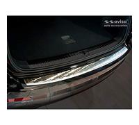 Protezione paraurti Posteriore in Acciaio Inox Compatibile con Audi Q3 II 2019- 'Ribs'