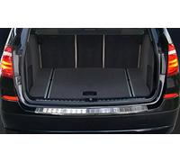 Avisa Protezione paraurti Posteriore in Acciaio Inox Compatibile con BMW X3 F25 Facelift 2014-2017