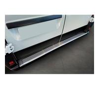 Avisa Protezione paraurti posteriore in acciaio inox compatibile con Fiat Ducato III Facelift 2023- / Opel Movano III Facelift 2023- / Toyota Proace Max 2024- 'Ribs' (2 parti)