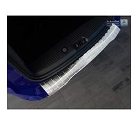 Avisa Protezione paraurti Posteriore in Acciaio Inox Compatibile con Ford Tourneo Courier/Transit Courier 2014- 'Ribs'