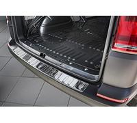 Avisa Protezione paraurti Posteriore in Acciaio Inox Compatibile con Volkswagen Transporter T6 2015- & FL 2019- (Portellone) 'Ribs'