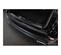 Avisa Protezione paraurti Posteriore in Acciaio Inox Nero Compatibile con Porsche Cayenne III 2017-