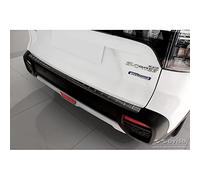 Protezione paraurti Posteriore in Acciaio Inox Nero Compatibile con Suzuki S-Cross II 2022- 'Ribs'