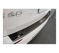 Avisa Protezione paraurti Posteriore in Acciaio Inox Nero Compatibile con Volvo XC60 II 2017-2021 & Facelift 2021- incl. R-Design & Plug-in-Hybrid 'Shadow Premium'