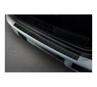 Avisa Protezione paraurti Posteriore in Acciaio Inox Nero Opaco Compatibile con Peugeot 5008 III 2024- 'Ribs'