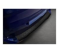 Avisa Protezione paraurti Posteriore in Alluminio Nero Opaco Compatibile con Ford Tourneo Courier/Transit Courier 2014- 'Riffled Plate'