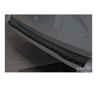 Avisa Protezione paraurti Posteriore in Alluminio Nero Opaco Compatibile con Ford Tourneo Custom II (V710) 2023- 'Riffled Plate'