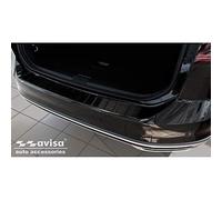Avisa Protezione paraurti Posteriore in Carbonio 3D Compatibile con Volkswagen Passat 3G Variant 2014- 'Ribs'