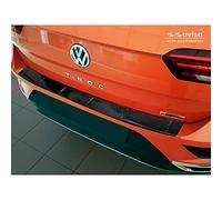 per VW VOLKSWAGEN T-ROC 2017+ PROTEZIONE POSTERIORE PARAURTI CARBONIO
