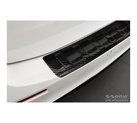 Avisa Protezione paraurti Posteriore in Vero Carbonio 3D Compatibile con BMW Serie 5 Touring G31 FL 2020- 'Ribs'