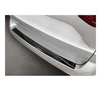 Avisa Protezione paraurti Posteriore Inox Nero Riflettente Compatibile con Volkswagen Multivan T7 2021- 'Ribs'