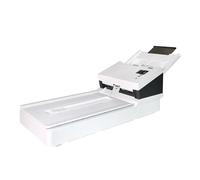 Avision AD345GFN - A4 - Scanner per documenti con alimentatore duplex con unità A4 | 60ppm/120ipm | 100 pagine ADF | USB 3.1 | Scansione di documenti lunghi fino a 600 cm | driver ISIS