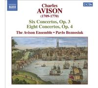 Charles Avison Six Concertos Op. 3, Eight Concertos Op. 4 (Beznosiuk) (CD) Album