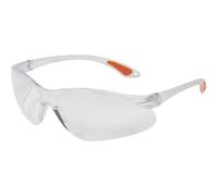 AVIT AV13024 Occhiali di protezione Trasparente, Arancione EN 166-1 DIN 166-1