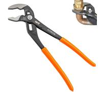 Avit Pinze di precisione a pulsante per pompa dell'acqua, 175 mm, giunto a linguetta e scanalatura ad alta resistenza, per pompa idraulica dell'acqua, impugnature a morsetto, AV06035