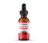 Avitava CBD Öl Himbeere im Vollspektrum 10% 10 ml