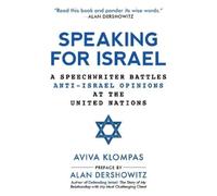 Aviva Klompas Speaking for Israel (Copertina rigida)