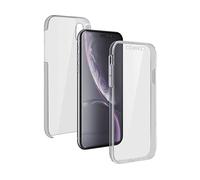 Custodia in silicone doppia trasparente Avizar per Apple iPhone XR