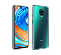AVIZAR 360 Serie Cover per Xiaomi Redmi Note 9S, Trasparente