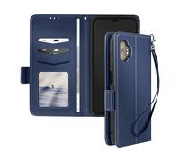 AVIZAR a Cinghia CUSTODIA A LIBRO per Samsung Galaxy Xcover 7 Pro, Blu
