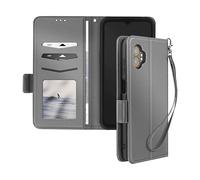 AVIZAR a Cinghia CUSTODIA A LIBRO per Samsung Galaxy Xcover 7 Pro, Grigio