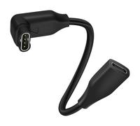 Avizar Adattatore USB-C per caricabatterie Garmin design compatto 15 cm, Nero