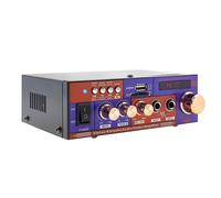 Avizar, Amplificatore Audio Stereo Multifunzionale Bluetooth USB SD FM, Viola