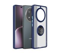 Avizar, Cover Honor Magic 7 Lite Anello Metallo Supporto Video, Blu