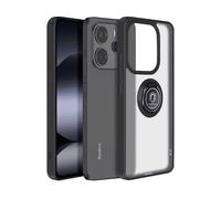 AVIZAR Anello magnetico COVER per Xiaomi Redmi Note 14 4G, Nero