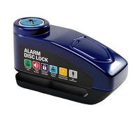 Avizar, Antifurto Blocca Disco con Allarme 110 dB per Bici Moto Passeggino, Blu