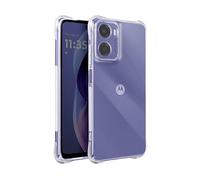 AVIZAR ANTIURTO COVER per Motorola Moto E15, Trasparente