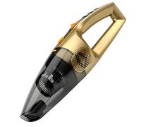 Avizar, Aspirapolvere portatile da 120W per auto e casa, Oro