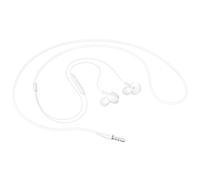 Avizar, Auricolari Jack 3.5 mm Jack da 3,5 mm + microfono, Bianco