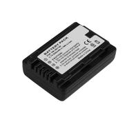 Avizar, Batteria 3.7V Li-ion 850mAh 3.1Wh per Panasonic VW-VBY100, Nero