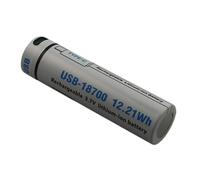 Avizar Batteria 3.7V mAh Li-ion 9.6Wh 12.2Wh Compatibile 18650 Con Porta USB-C,