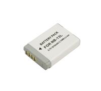 Avizar, Batteria 3.7V per Fotocamera Canon PowerShot G5 X Compatibile NB-13L