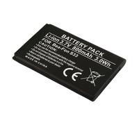 Avizar, Batteria di ricambio per Bea-Fon S33 Li-ion 3.7V 800mAh 3.0Wh, Nero