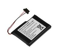 Avizar, Batteria di ricambio per Falk Flex 400 3,7V 1100mAh Li-ion, Nero