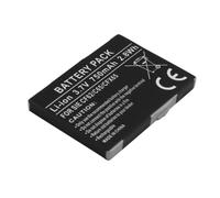 Avizar, Batteria di ricambio per Siemens C65 Li-ion 3,7V 750mAh 2,8Wh, Nero