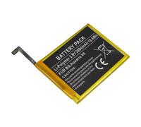 Avizar, Batteria Integrata per BQ Aquaris X5 2900 3,8V 2800mAh Li-Polimero, Nero