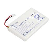 Avizar, Batteria Li-Polymer 180mAh per cuffia compatibile Plantronics CS60 3.7V