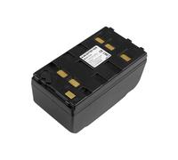 Avizar, Batteria NiMH 4000mAh Universale per Videocamera 6.0V 2 vie, Nero