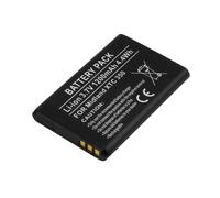 Avizar, Batteria per fotocamera Midland XTC 350 Li ion 3.7V 1200mAh 4.4Wh, Nero