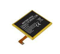 Avizar, Batteria per HTC U11 Li-Polimer 3.8V 3000mAh 11.4Wh, Nero / Oro