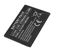 Avizar, Batteria per LG K10 2017 Li-ion 3.8V 2700mAh 10,3 Wh, Nero