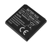 Avizar, Batteria per Vodafone 125 / 225 / 246 Li-ion 3.7V 650mAh 2.4Wh, Nero