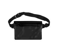 Avizar Borsa impermeabile cintura/tracolla con cinghia regolabile e touchscreen – Nero