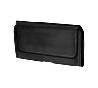 Avizar Custodia cintura universale Pelle Royal taglia XL chiusura magnetica Nero