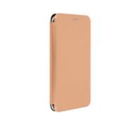 Custodia a libro Avizar Champagne con scorrimento per smartphone da 5,4" a 6"