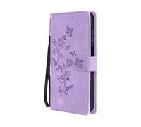 AVIZAR Blossom bliss CUSTODIA A LIBRO per Samsung Galaxy A15, Lavanda